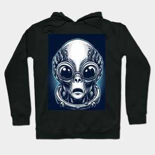 Alien face Hoodie